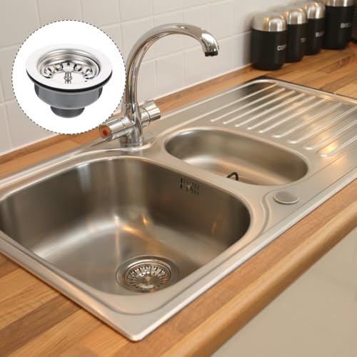Colador para fregadero de cocina en acero inoxidable miniatura 2