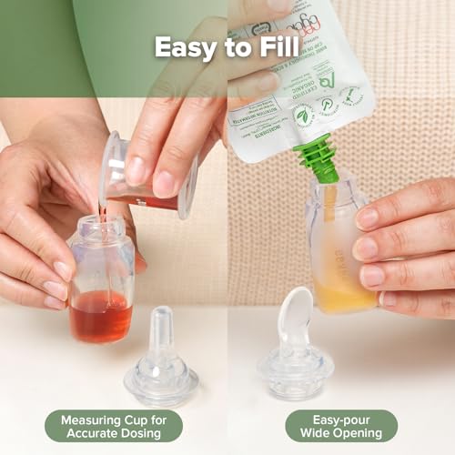 Image of haakaa Penguin Dual Feeding Syringe Set-Baby Medicine Dispenser and Food Dispensing Spoon Feeder,Medical-Grade Silicone