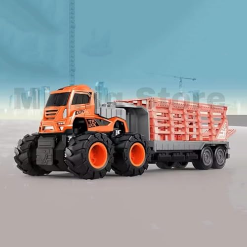 Image of Animals Transport Truck 1:43 Metal Toys Alloy Diecast Truck Set Toy, Diecast Miniature Car Model Best Birthday Gift for Kids [Multicolor = Sent Any 1 Truck]