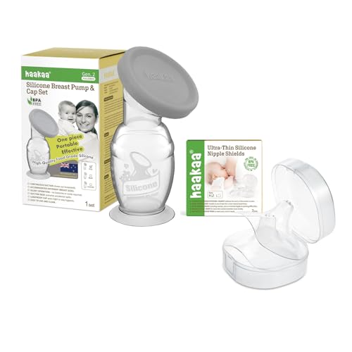 Extractor de Leche Manual Haakaa G2 100ml, 2 unidades miniatura 1