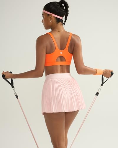 Image of RUNNING GIRL Sports Bra for Women High Support, Molded Cup High Impact Sports Bras for Women with Sewn in Pads