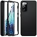 Produktbild Für Samsung Galaxy S20 FE Hülle, Handyhülle Samsung S20 FE, 360 Grad Rundumschutz Stoßfest Schutzhülle Liquid Silikon Handy-Hülle TPU Robust Bumper Outdoor Cover Mit Eingebautem Displayschutz, Schwarz