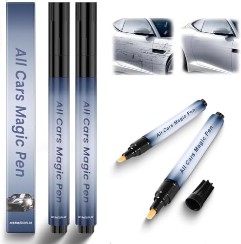INROAN All Cars Magic Pen 2PCS 2026 Magic Car Scratch Remover Pen Car Scratch Repair Pen Set Simple and Fast Long-Lasting Durability Quick Fix for All Car Colors