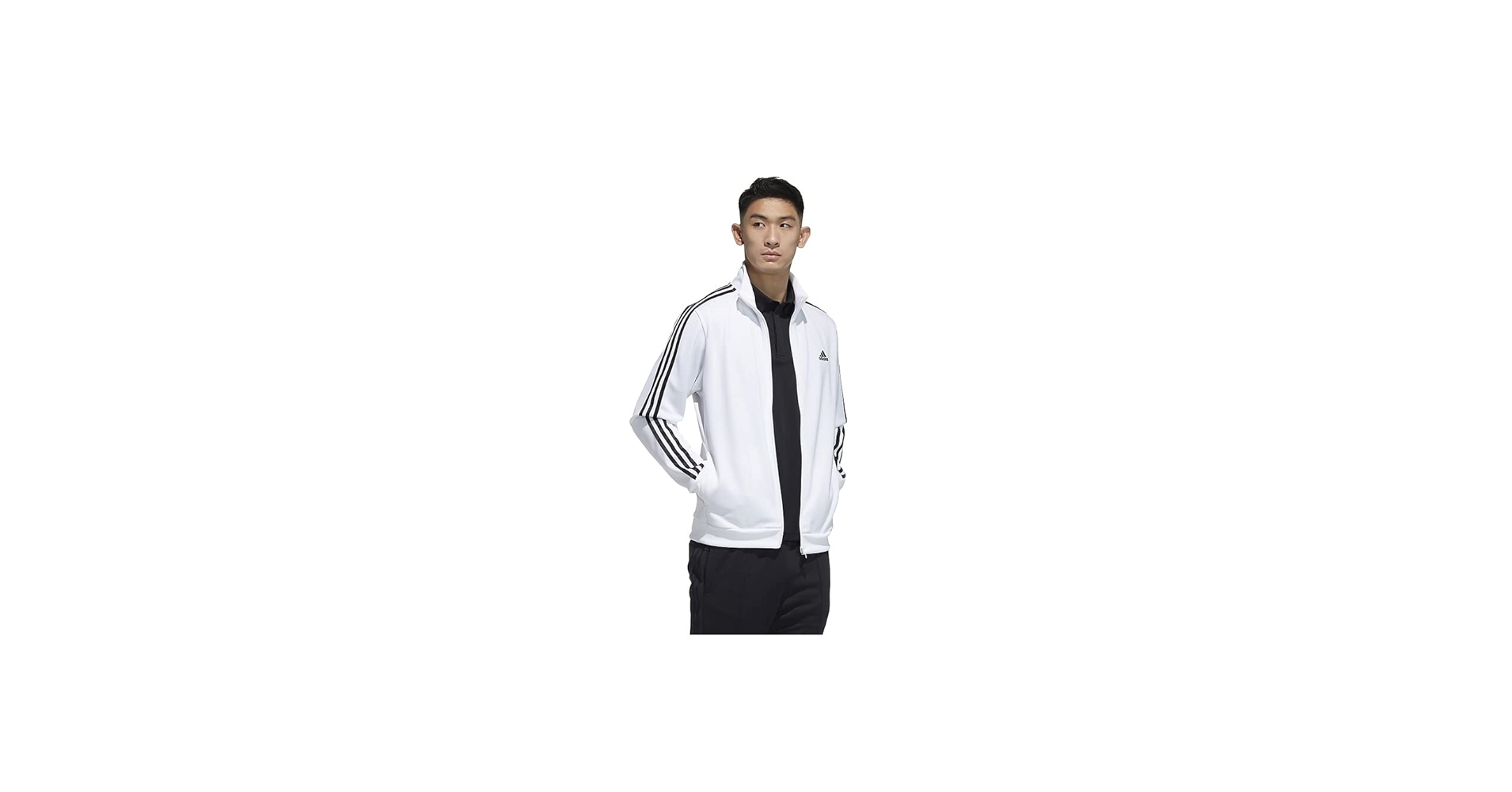 Amazon | adidas(アディダス) M MH 3ST トラックトップ ブラック
