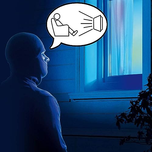 Fake TV Simulator - Anti-Einbruch-Diebstahl-Abschreckung mit LED-Licht-Timer & Dämmerungssensor für Haussicherheit
