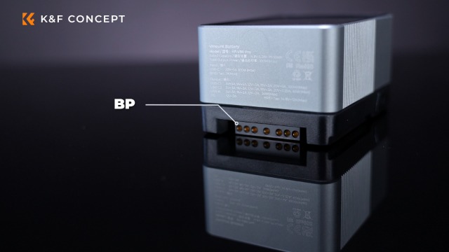 Batterie V-Mount K&F Concept KF-V99 Pro 99Wh - Charge Rapide 100W USB-C - Écran TFT - Pour Vidéo/Photo