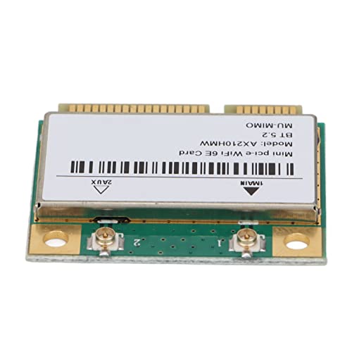 6GHz Triband Card, Adaptador de Red de Alta Eficiencia con BT 5.2 y Tecnología MU MIMO para Windows 10 miniatura 2