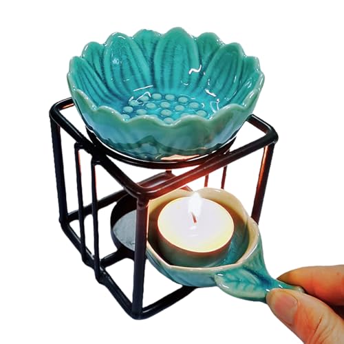 Brûleur à cire et diffuseur d'encens pour huiles essentielles