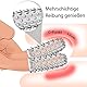 Fingerhüllen 2-er Set,Sexfinger Ticklers Penishülle Fingerspitze,Vorspiel Finger Penis Sleeve für Sie Klitoris Stimulation und G-punkt A-Punkt,Sex Spielzeug für die Männer Frau Paare Extrem Sex