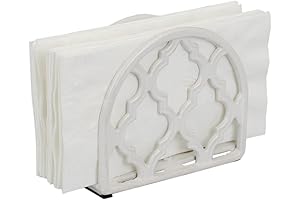 Lattice Collection Cast Iron Napkin Holder, Your Table's Easter Delight