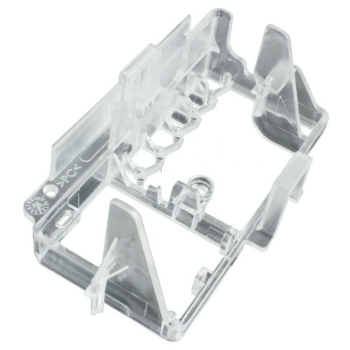 Image of SMEG Dishwasher Plastic PCB Support LED Start Button Housing