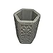 Concrete Pencil Holder - Handmade (Gray)
