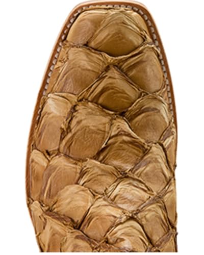 ARIAT Men's Futurity Fame Exotic Pirarucu Western Boot Square Toe - 10058165 9 EE US Brown4