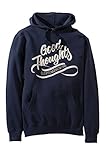  Cleptomanicx Good Thoughts Kapuzen Pullover/ Dark Navy/ Gr. L