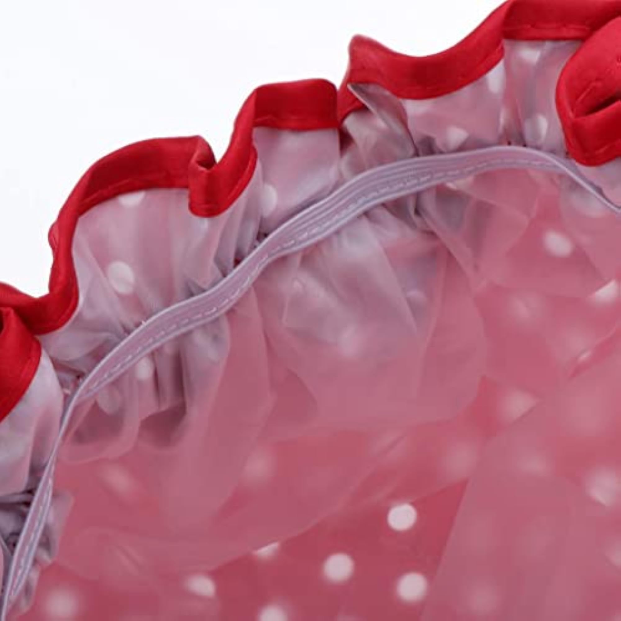 Waterproof Double Layer Shower Cap for Hair Protection