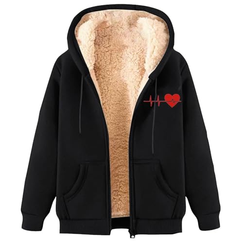 Veste polaire épaisse chaude homme femme avec capuche et poches hiver