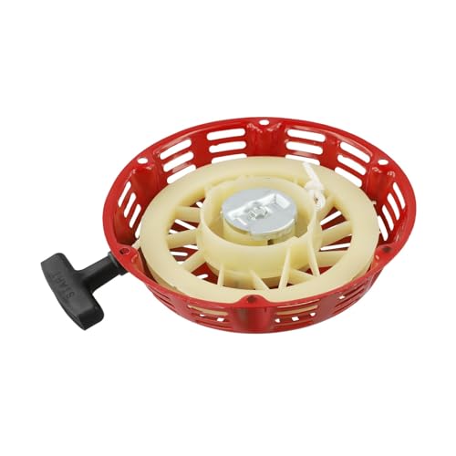 Auratrove Kit di avviamento a strappo per rinculo compatibile con honda per gx340 per motori gx390 GX610, montaggio con tazza maniglia in corda e viti per parti di ricambio per generatore tosaerba