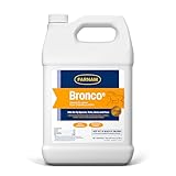 Farnam Bronco E Fly Spray for Horses, Dogs & Premises - Water-Based Fly Spray Kills & Repels Stable, Horse, Deer, House & Horn Flies, Mosquitoes, Fleas, Chiggers, Ticks, Lice & Gnats [128 oz Refill]