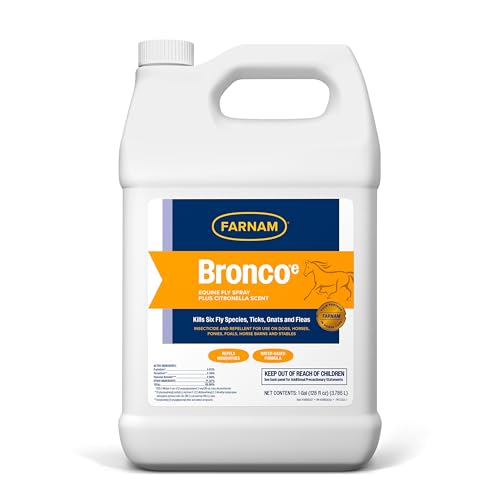 Farnam Bronco E Fly Spray 128 oz Refill