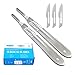 AAProTools 100 Surgi Sterile Scalpel Handle Blades # 24 (2 Free Handle #4)