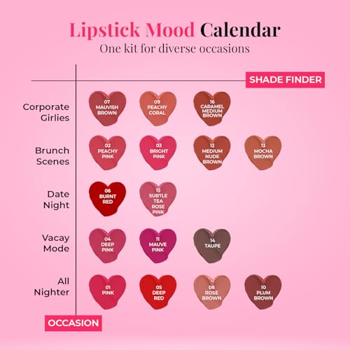 Image of Just Herbs Ayurvedic Lipsticks Half size