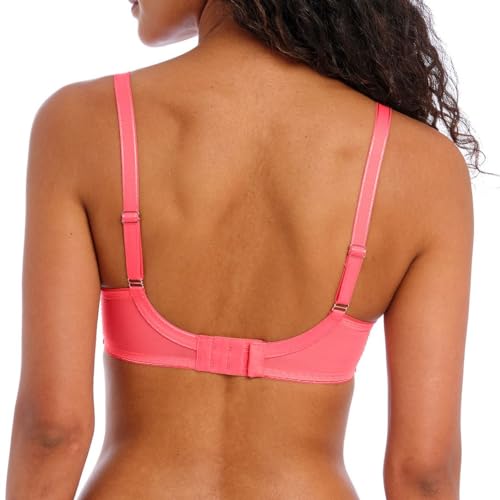 Soutien-gorge bonnet profond Freya Viva Sunkissed Coral en dentelle 90J - 2