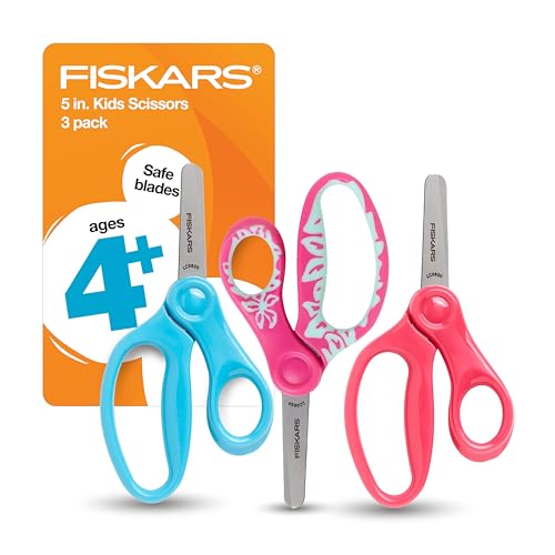 Fiskars Kids Scissors: Safe & Fun Crafting!