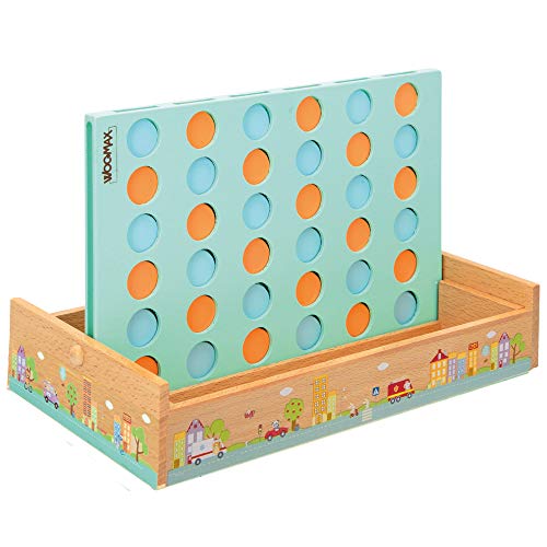 Woomax - Juego Cuatro En Raya Madera Woomax Studio Circus (46451)