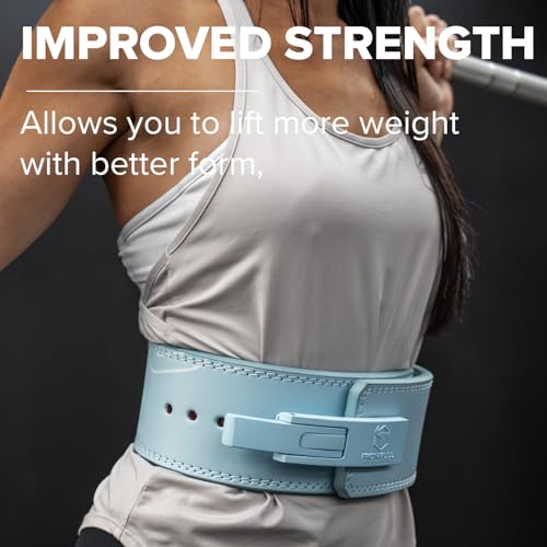 Image of Lever Weightlifting Belt - 10mm Lever Belt for Squats & deadlift - Lever Lifting Belt for Men & Women - Lower Back Support Belt for Weight Lifting, Gym, Fitness & Weight Training