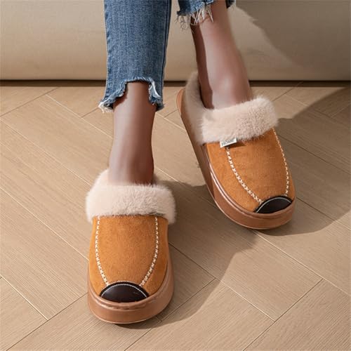 Epsion Fuzzy Slippers for Women Memory Foam Warm Winter Cozy House Slippers Indoor Outdoor3