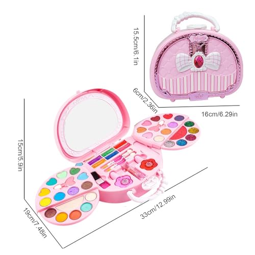 Jouets de maquillage roses réels pour offrir un cadeau d'anniversaire - 6
