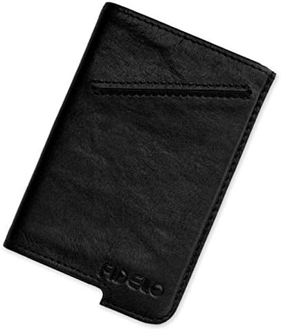 Minimalist Wallet for Men - Slim Credit Card Holder RFID Mens Wallets - LEATHER CASE ONLY