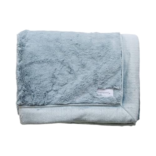 Image of SARANONI Luxury Lush Kids Blanket | Ultra-Soft & Cozy Plush Comfy Blankets for Kids & Teens | Slate - 40 inch x 60 inch