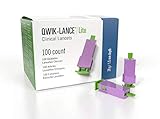 Qwik-Lance Lite, Travel Lancet, Push Button (28 Gauge/ 1.5mm), 100 Count