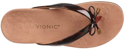 Image of Vionic Women's Rest Bella Toe Post Sandal- Supportive Ladies Orthotic Sandals that include Three Zone Comfort with Arch Support- Flip Flop for Ladies, Medium and Wide Width Size 5-12