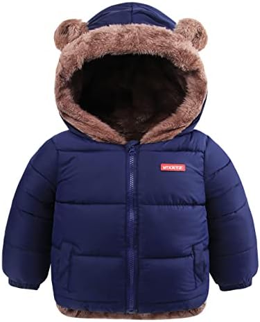 AIMISYOU Baby Boys' Outerwear Jackets Winter Clothing Toddler Fleece Coat 12 18 24 Months