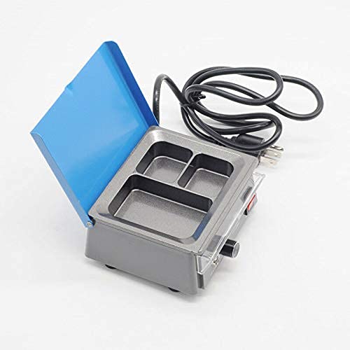 Lab Wax Heater 3 well Wax Heating Analog Dipping Pot Equipment