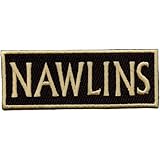 Nawlins Badge Patch New Orleans Logo Embroidered Iron On