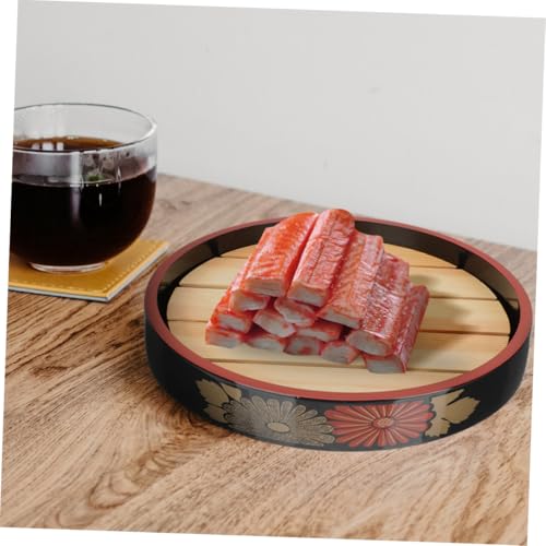 Plato redondo para sushi 24.5 cm reutilizable miniatura 6