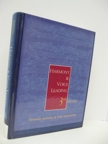 Harmony & Voice Leading guide des progressions harmoniques - 2