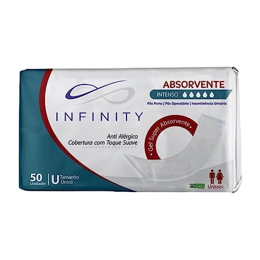 Absorvente Geriátrico Pós Parto Pós Operatório Incontinência Infinity Tamanho U