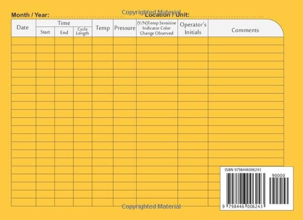 autoclave-log-book-sterilization-operator-record-book-handy-sterilizing-notebook-sheets-to-keep-track-record-your-tests-for-all-ultrasonic-cleaners-autoclaves-and-washer-disinfectors-logs-simple-creative-9798446006243-amazon-com-books for Free Printable Autoclave Sterilization Log Sheet Autoclave Log Book: Sterilization Operator Record Book, Handy sterilizing Notebook sheets, To Keep Track & Record your Tests for all Ultrasonic Cleaners, Autoclaves and Washer Disinfectors.: Logs, Simple Creative: 9798446006243: Amazon.com: Books for Free Printable Autoclave Sterilization Log Sheet