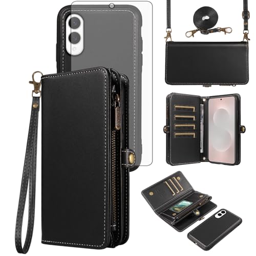 Coque Samsung Galaxy S25 Edge Asuwish CSYBYW008 US rigide protection antichoc Noir