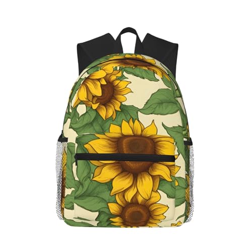 Sac à dos tournesol léger et confortable pour la gym et le sport