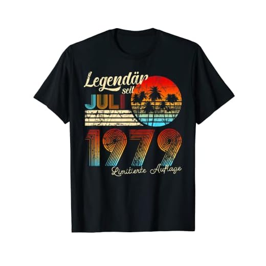 cumpleaños legendario desde julio de 1979 regalo Camiseta