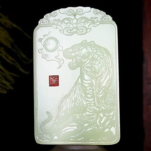 Collier en jade véritable, l'amulette tendance symbole de force - 4