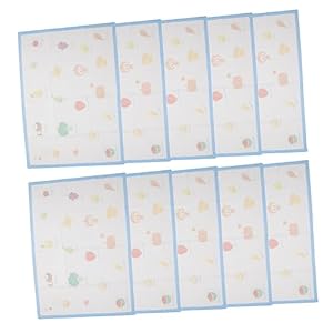 Hohopeti 10 Stks Tafelmat Tafelkleed Kinderen Placemats Voor Eettafel Kinderen Vloer Kussen Wegwerp Peuter Placemats Baby Reizen Placemats Eettafel Matten Desktop Kind