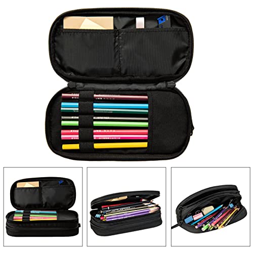 Image of YETTA YANG Sea Turtle Beach Starfish Ocean Coastal Pencil Box Case for Pen Holders Office Supplies Big Capacity large