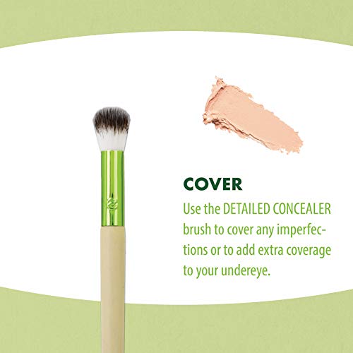 Ecotools Vibes Kit Makeup Brush Gift Set With Travel Brush Bag For Power, Foundation And Concealer #TOP4