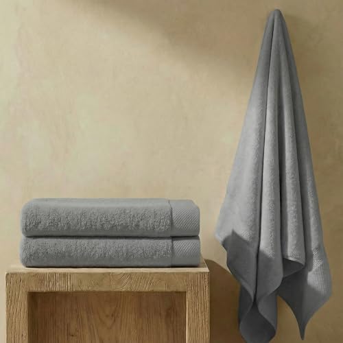Toallas de baño de algodón turco Oasis de 550 gsm altamente absorbentes 7